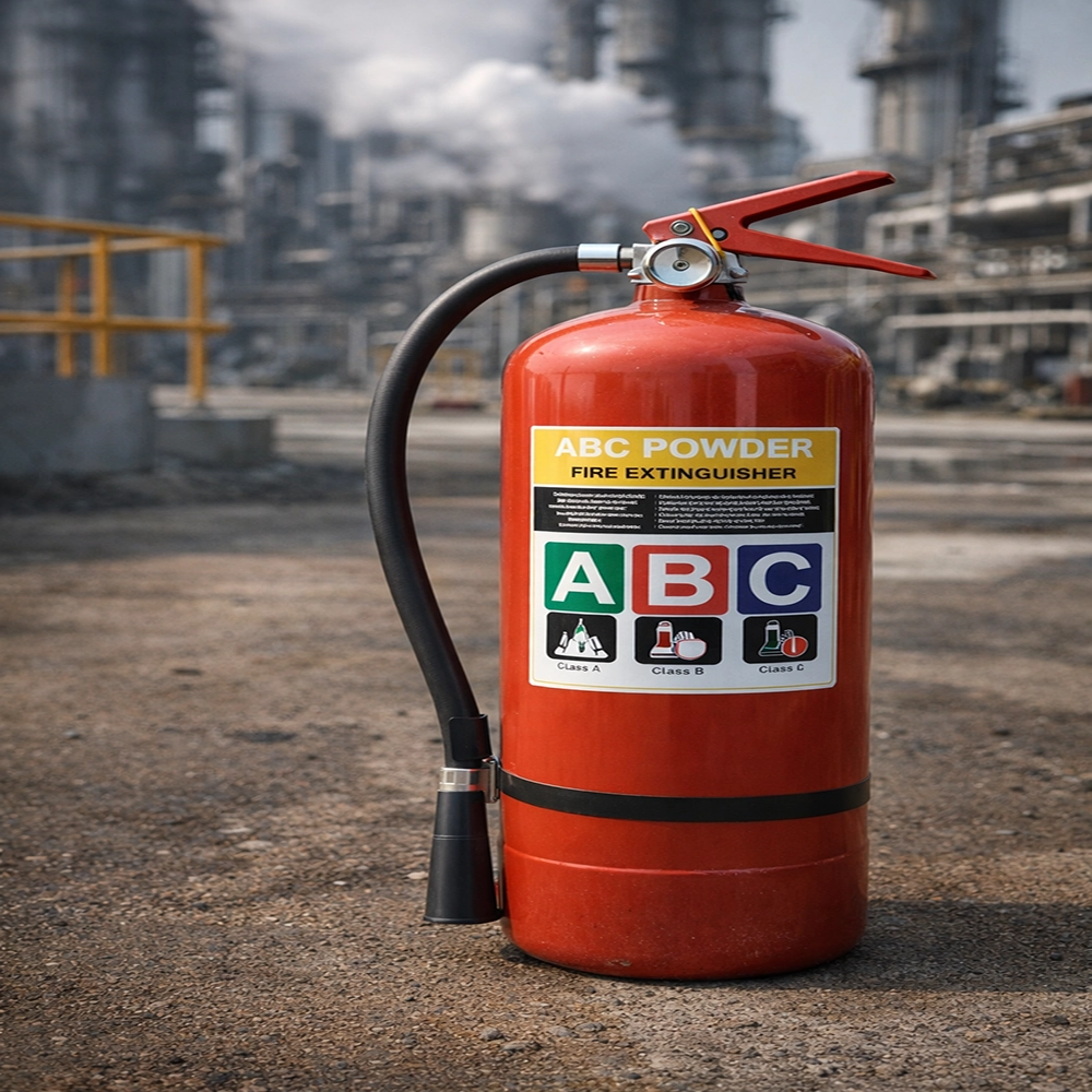 پودر خاموش‌کننده ABC سپیکو؛ راه‌حل جامع برای حریق‌های کلاس A، B و C