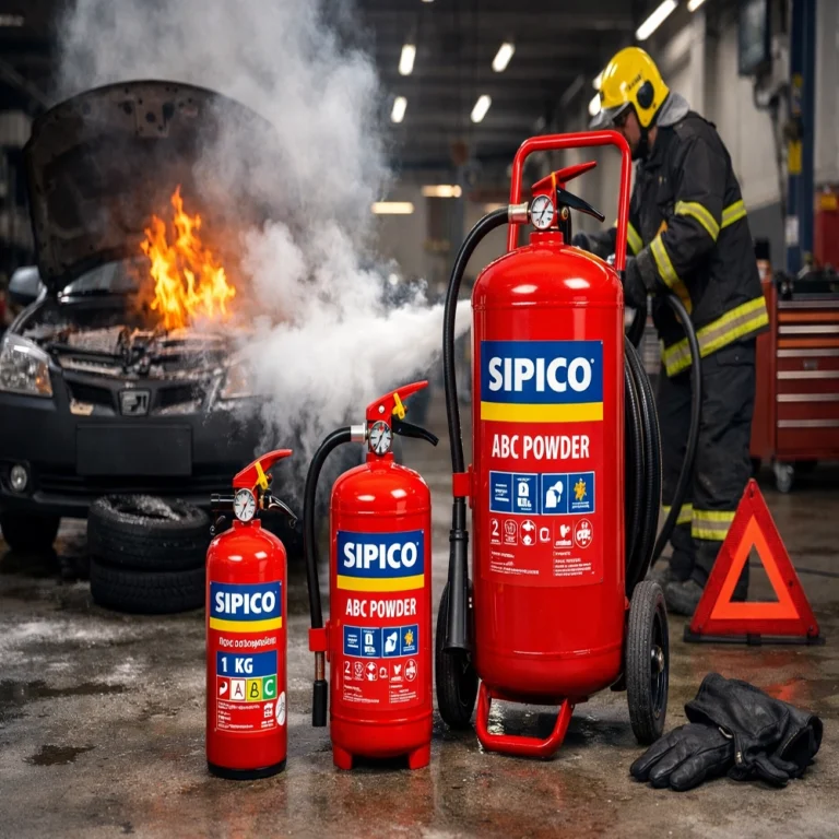 چرا پودر سپیکو برای کپسول‌های آتش‌نشانی خودرو بهترین گزینه است؟